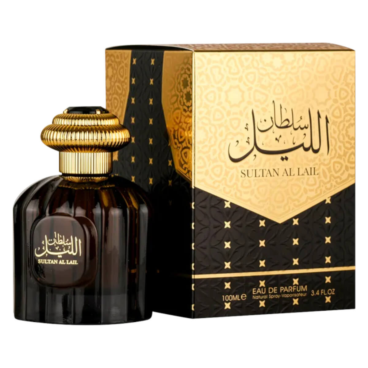 Perfume Arabe Masculino Sultan Al Lail Al Wataniah EDP 100ml