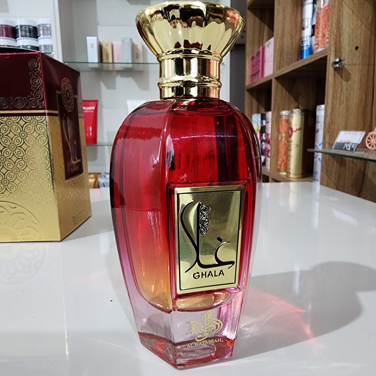 Perfume Arabe Feminino Ghala Al Wataniah EDP 100ml - Imagem 6