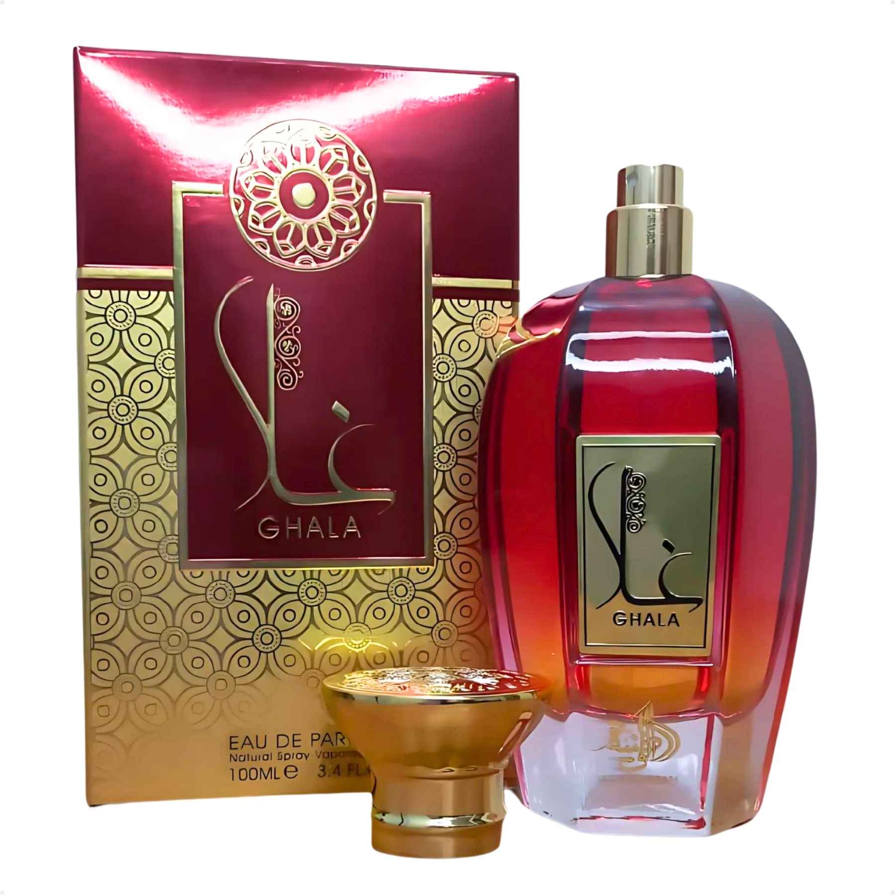 Perfume Arabe Feminino Ghala Al Wataniah EDP 100ml - Imagem 2