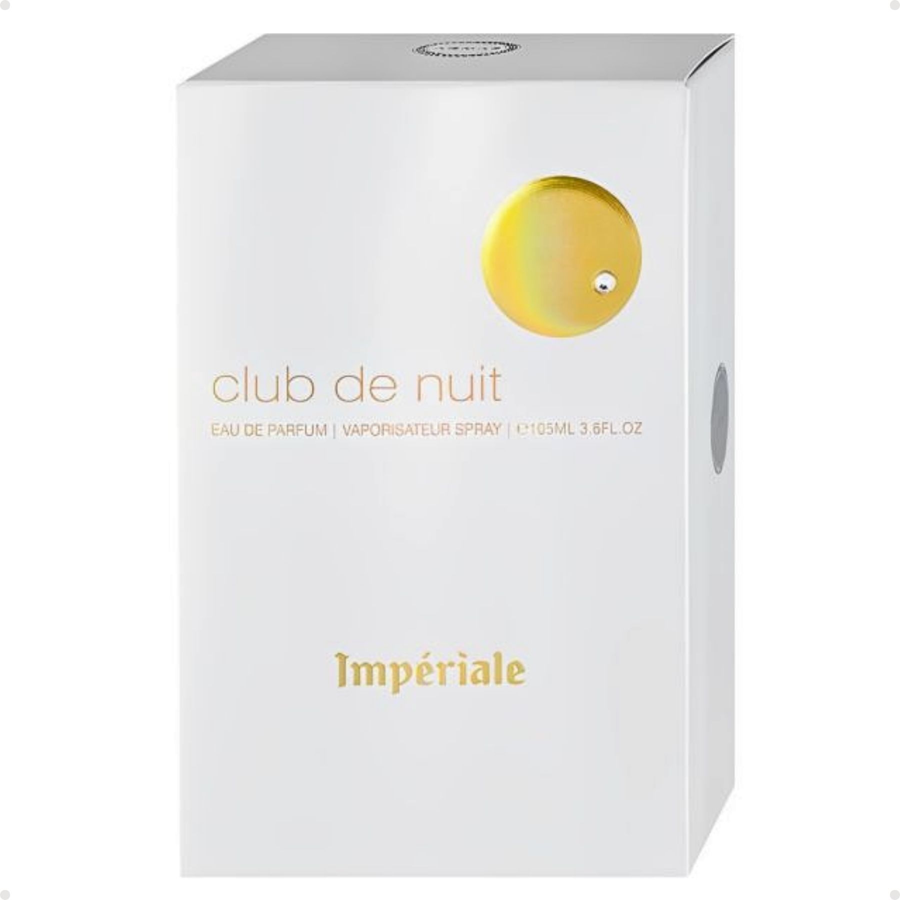 Perfume Arabe Feminino Armaf Club De Nuit White Impériale EDP 105ml - Imagem 4