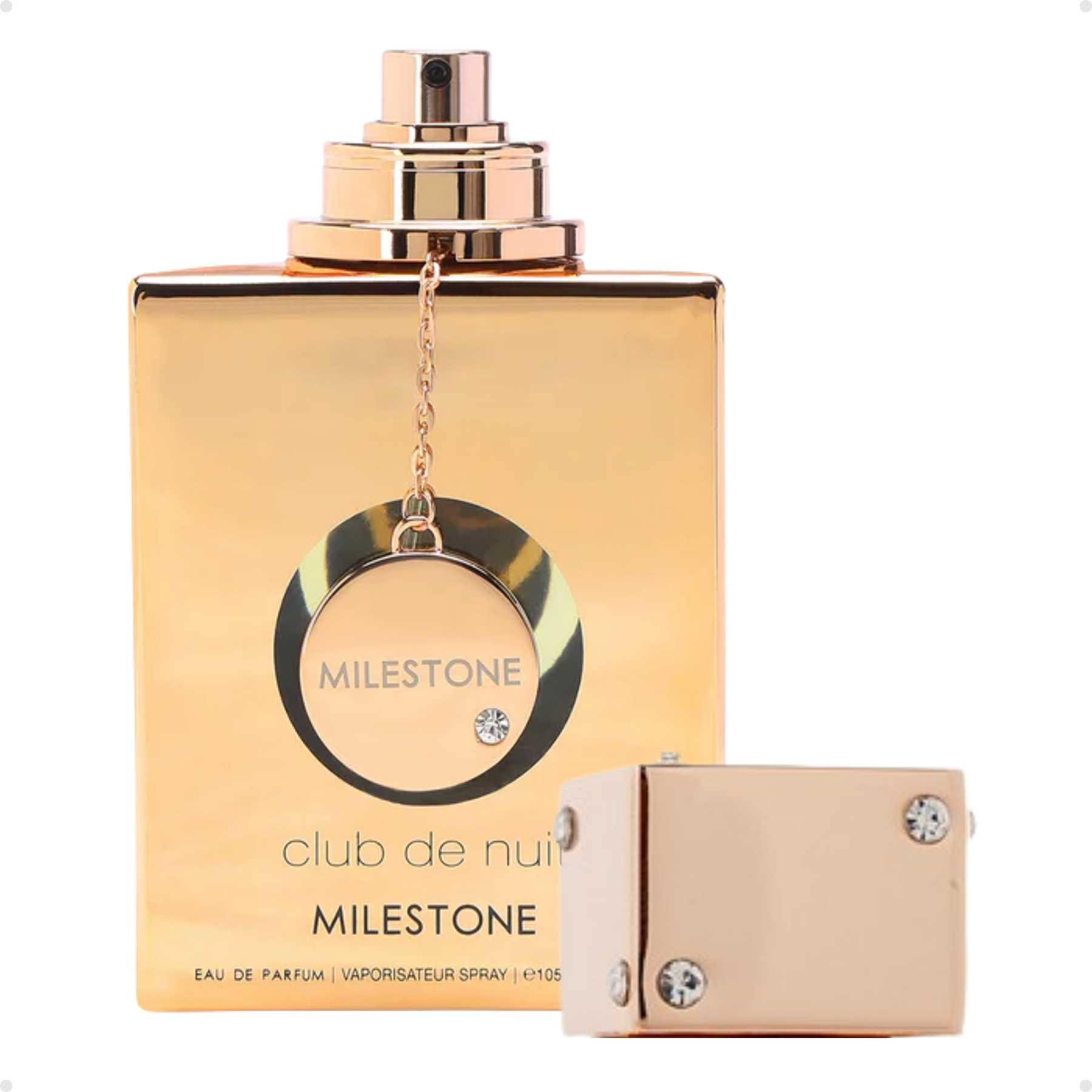 Perfume Arabe Masculino Armaf Club De Nuit Milestone EDP 105ml - Imagem 3