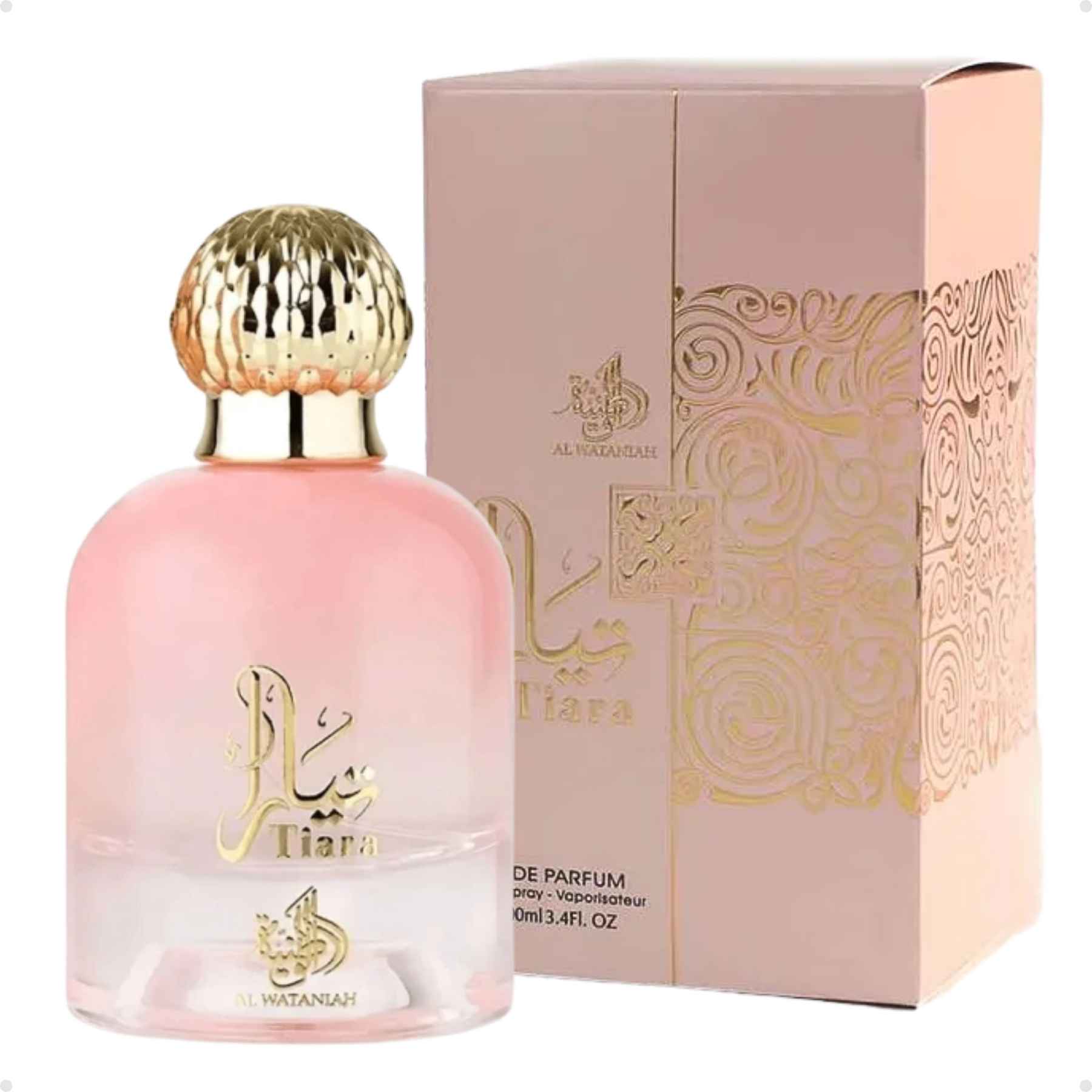 Perfume Arabe Feminino Al Wataniah Tiara Pink EDP 100ml