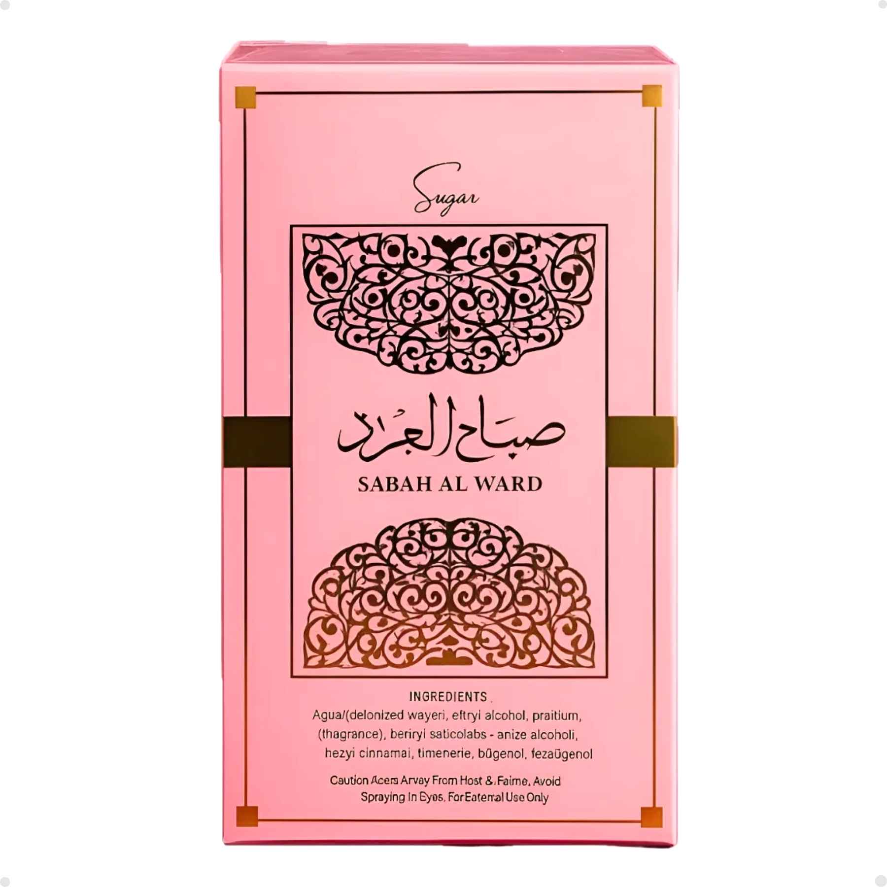 Perfume Arabe Feminino Sabah Al Ward Sugar Al Wataniah EDP 100ml - Imagem 5
