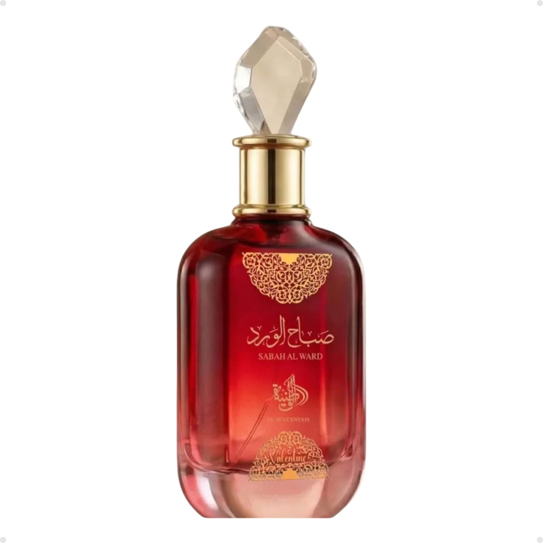 Perfume Arabe Feminino Sabah Al Ward Valentine Al Wataniah EDP 100ml - Imagem 4