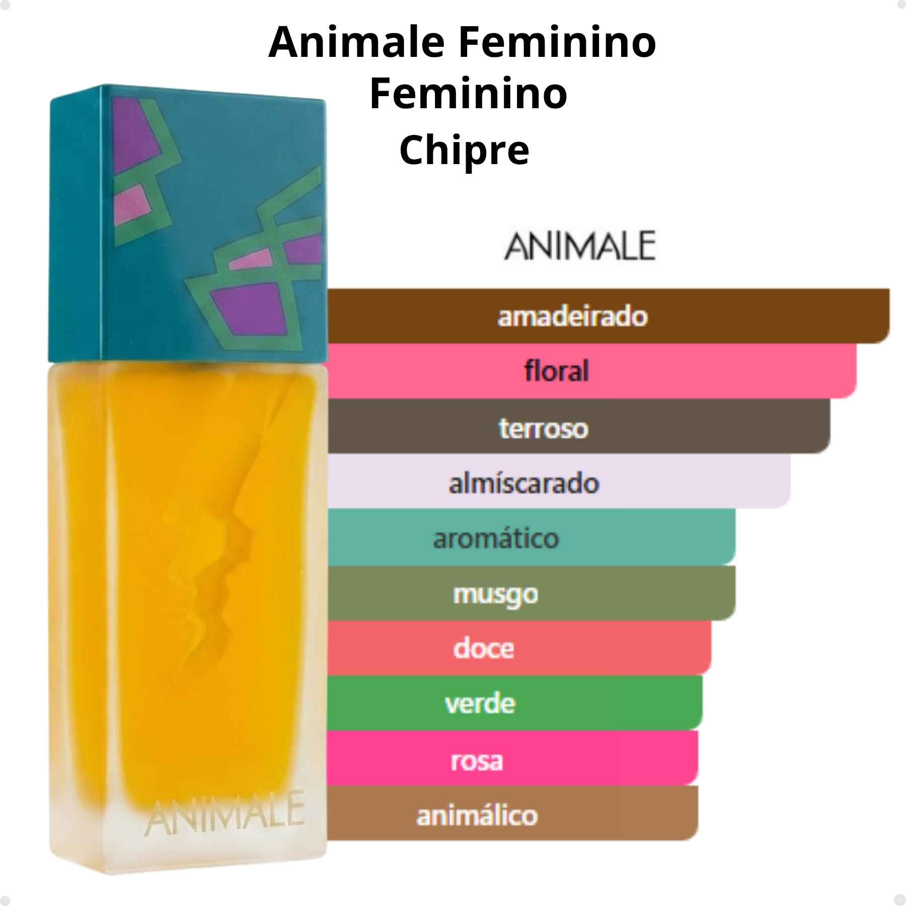 Perfume Importado Feminino Animale For Woman EDP 100ml - Imagem 2