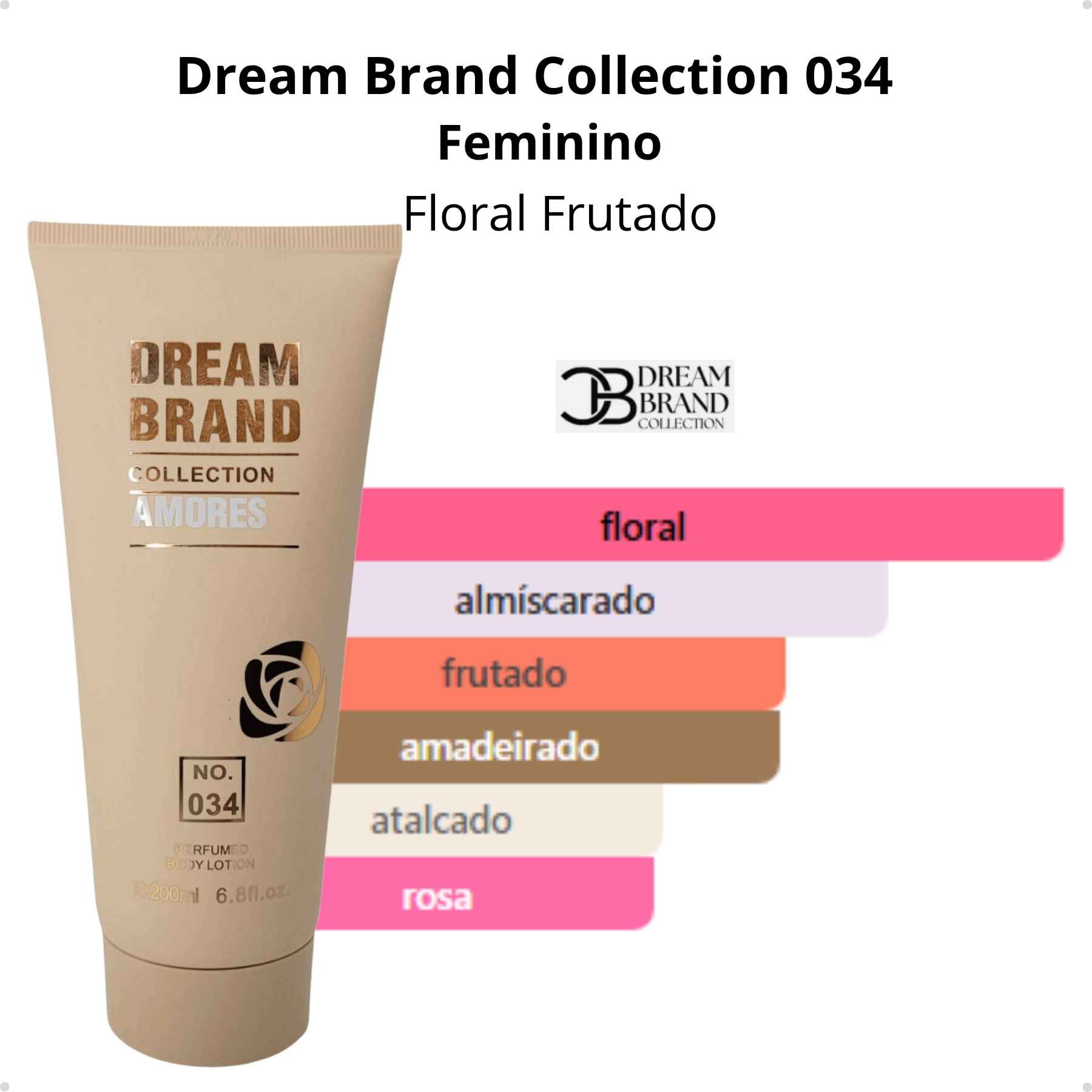 Brand Collection 034 - Creme Hidratante Amores - 200ml - Imagem 2