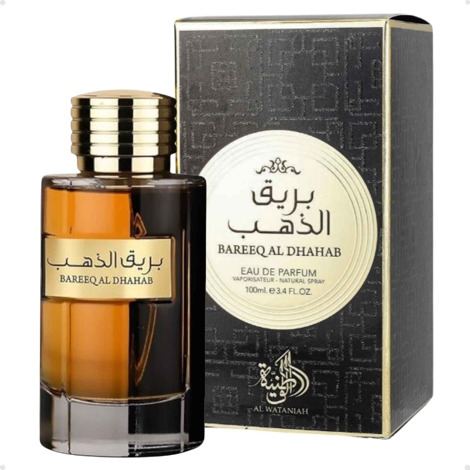 Perfume Arabe Masculino Bareeq Al Dhahab Al Wataniah EDP 100ml
