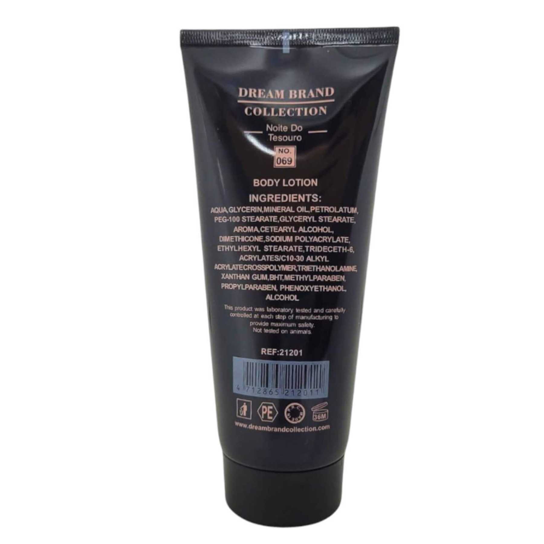 Loção Hidratante Creme Corporal Dream Brand Collection 069 Feminino - 200ml - Imagem 4