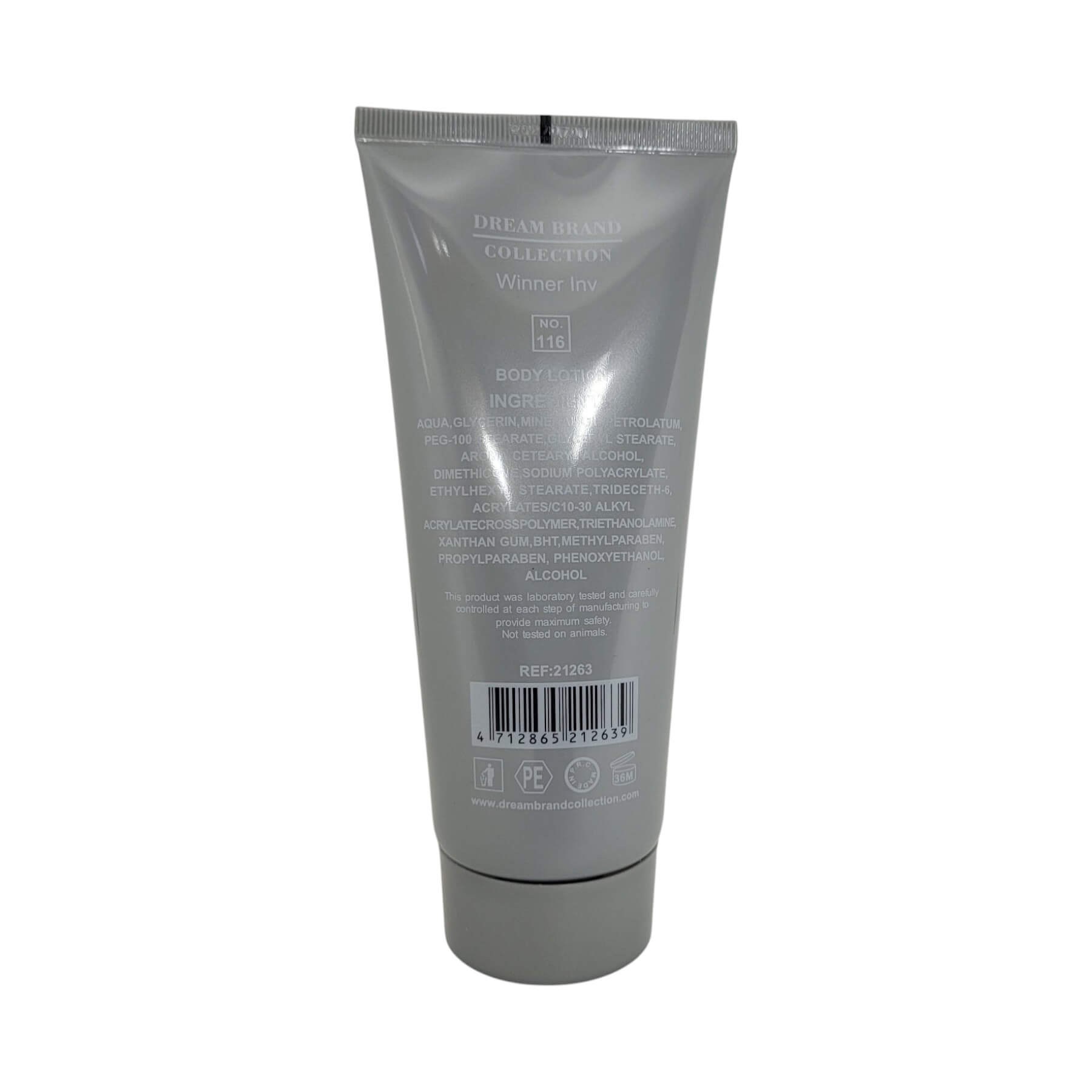 Loção Hidratante Creme Corporal Dream Brand Collection 116 Masculino 200ml - Imagem 4