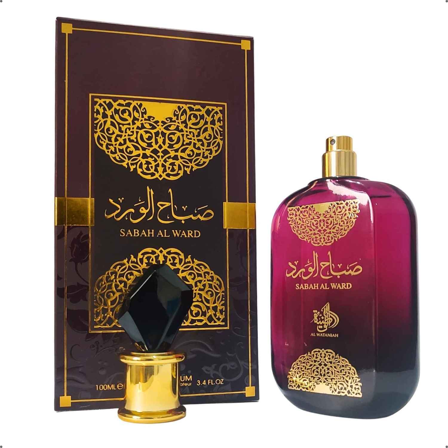 Perfume Arabe Feminino Sabah Al Ward EDP 100ml - Imagem 5